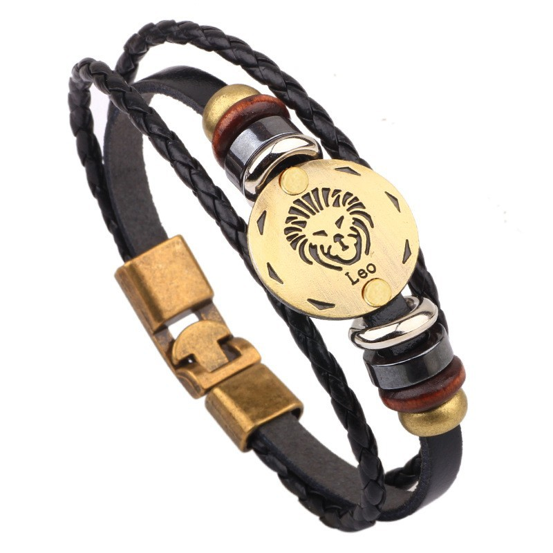 Jewelance™ ZodiacBracelet 1+1 GRATIS: Verstelbare Vintage Charme Zodiac Sign Bracelet