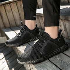 Happy™ BreathableShoes: Ademend Comfortabele Klassieke Stijl Werkbeschermingschoenen