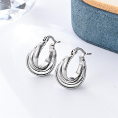 Jewelance™ LuxeHoops 1+1 GRATIS: Luxe Minimalistische Elegante Mode Hoepel Oorbellen