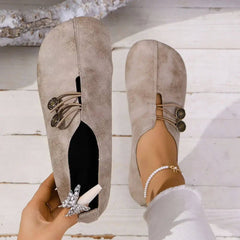 Happy™ CozyStep: Flexibele Pasvorm, Ronde Neus, Comfortabele Instapschoenen