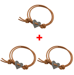 Jewelance™ KnottedBracelet 1+2 GRATIS - Boheemse Geknoopte Hartsteen Armband