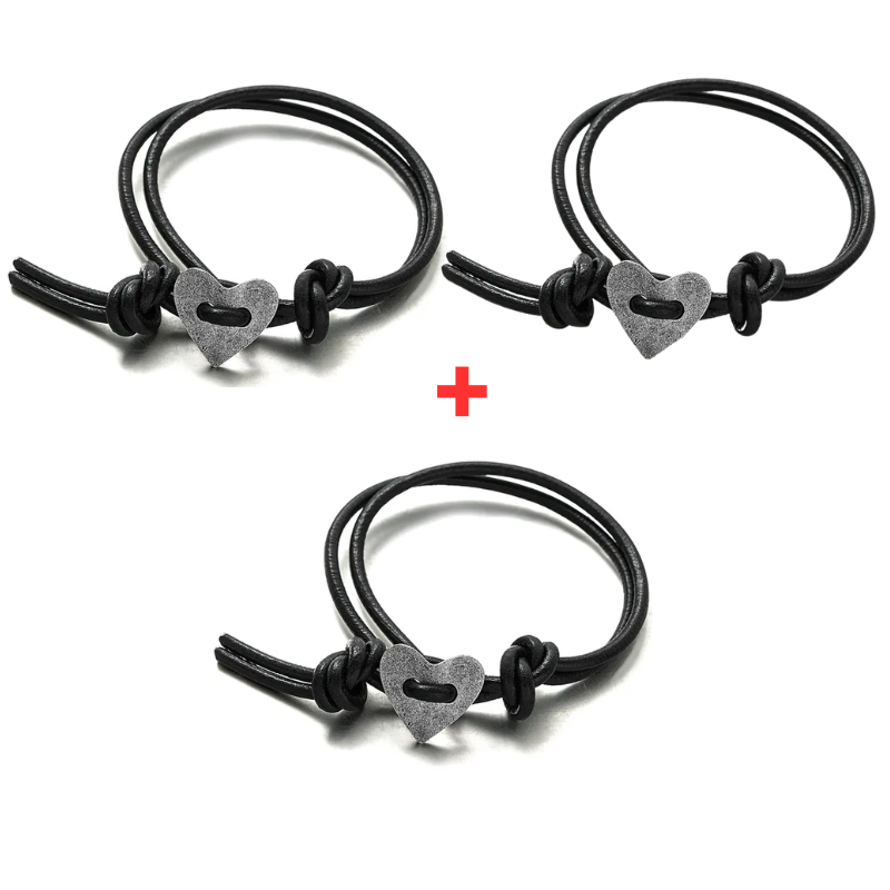 Jewelance™ KnottedBracelet 1+2 GRATIS - Boheemse Geknoopte Hartsteen Armband