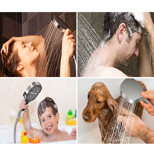 Globetrek° AquaShower: Handdouche Met Hoge Druk En Waterbesparing