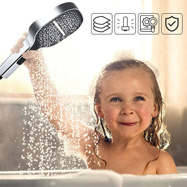 Globetrek° AquaShower: Handdouche Met Hoge Druk En Waterbesparing