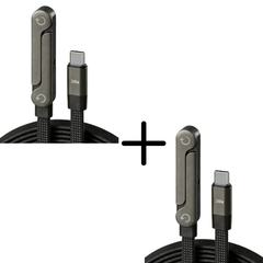 Holder360° StandCharger 1+1 GRATIS: 90-Graden Elleboog Snel Opladen Standaard Oplader