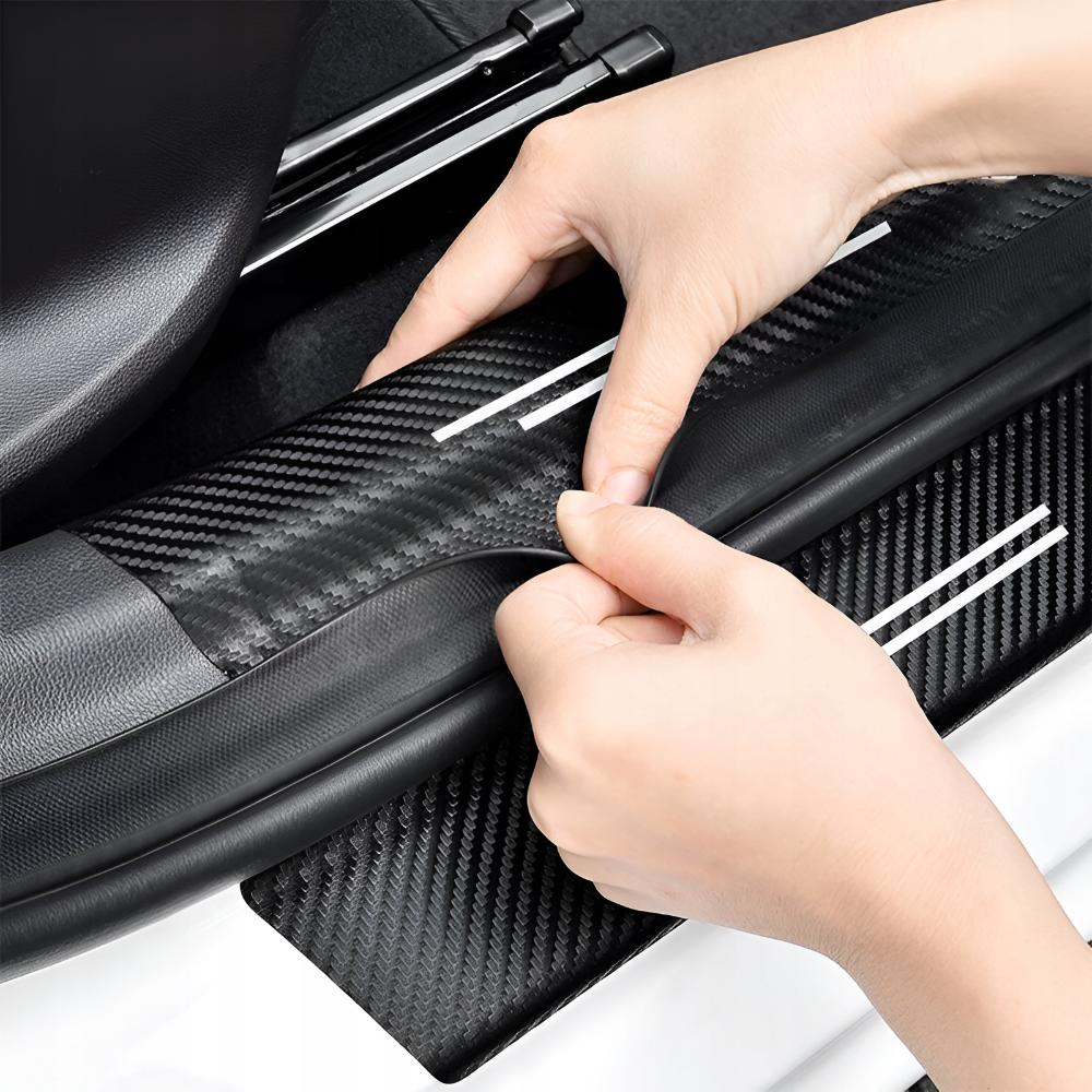StepGuards 1+1 GRATIS: Krasbestendige Universele Pasvorm Stap Beschermers Auto Deur Drempel Beschermer