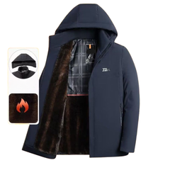 Icone™ CozyJacket: Stijlvolle Knus Gewatteerd Vlies Warm Jasje