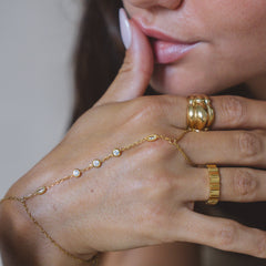 Jewelance™ HandChain 1+1 GRATIS: Elegante Sierlijk Minimalistische Handketting