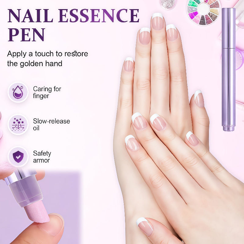 NailGlow 1+1 GRATIS - Voedende Nagelriemolie Hydraterende Herstel Nagel Glow Pen Verzorging