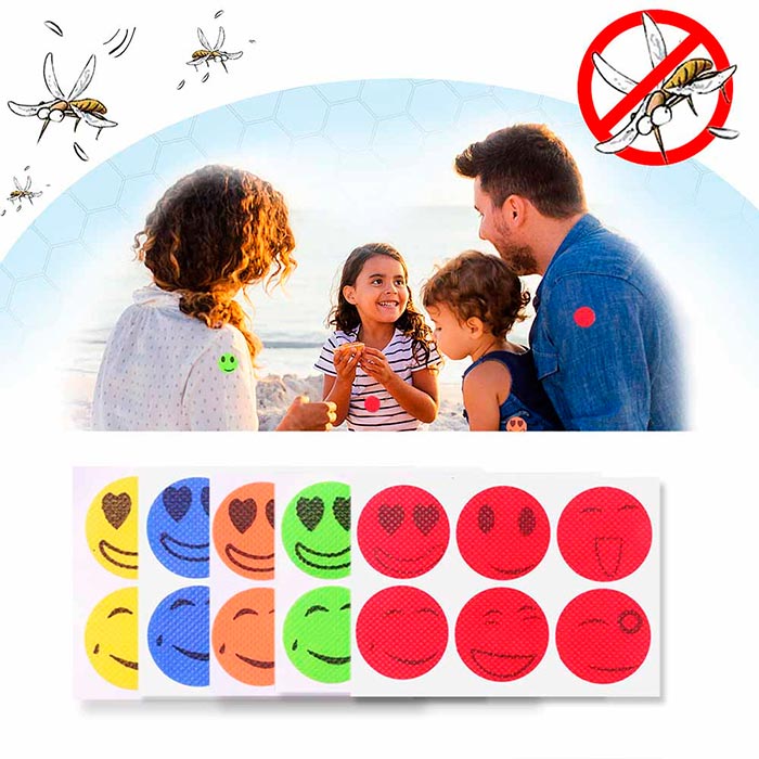 RepellentStickers 1+1 GRATIS: Langdurige Bescherming Muggen Stickers Voor Kinderen En Volwassenen