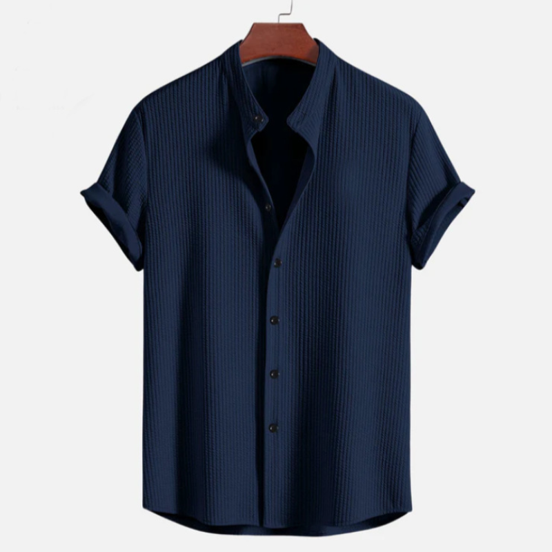 Icone™ CasualShirt: Casual Ademend Lichtgewicht Zomer Comfort Stijl Shirt
