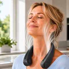 NekFan™ - Draagbare Oplaadbare Nekventilator voor Directe Verkoeling!
