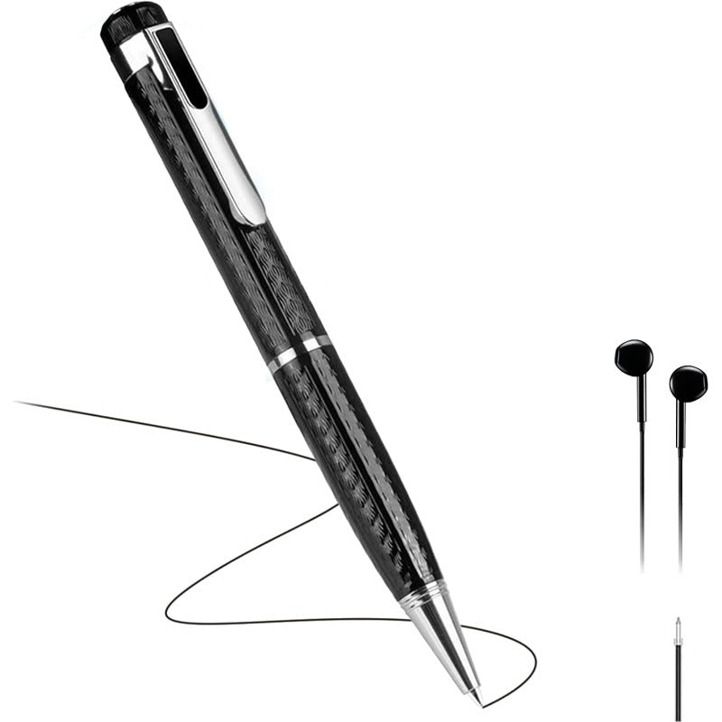 RecorderPen - Duidelijk Eenvoudig Te Gebruiken Draagbaar Ontwerp Voor Stem En Audio Opnames Pen