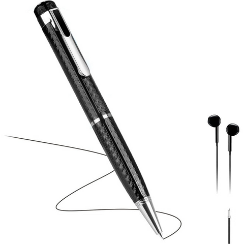 RecorderPen - Duidelijk Eenvoudig Te Gebruiken Draagbaar Ontwerp Voor Stem En Audio Opnames Pen