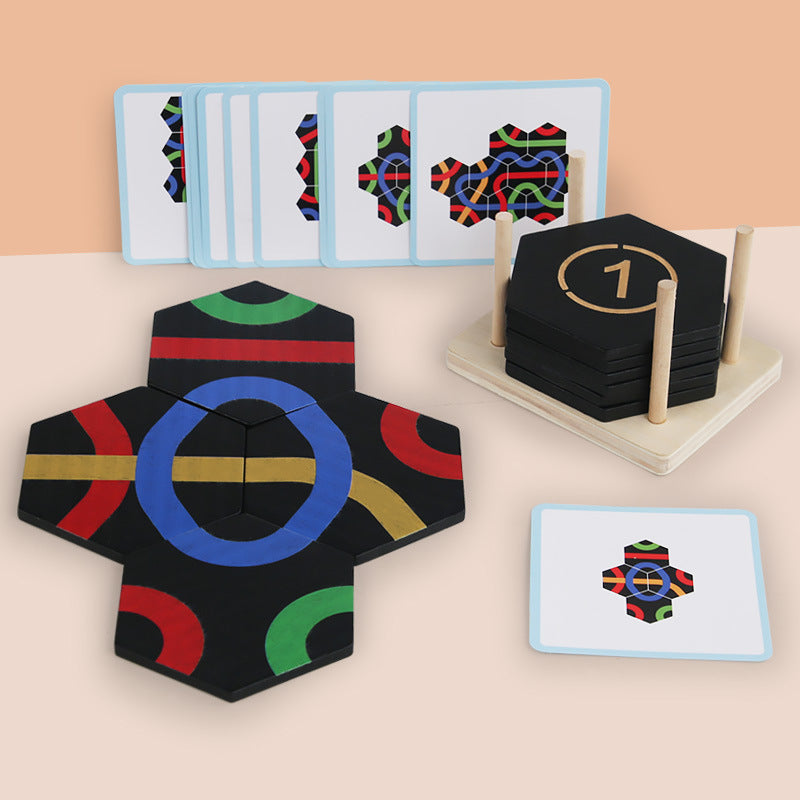 Kletshuts™ PathPuzzle: Educatieve Gezinsvriendelijke Path Puzzle