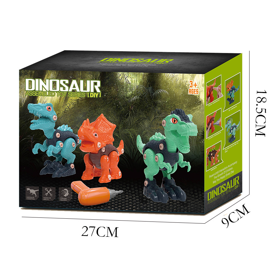 Kletshuts™ DinoBuilder: Bouwen En Spelen Educatief Dino Bouwer Bouw Set
