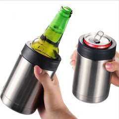 Globetrek° BottleCooler: 3-in-1 Bierkoeler en Opener voor Flessen en Blikken