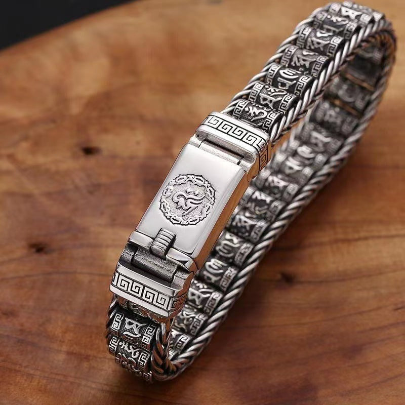 Jewelance™ TibetanBracelet 1+1 GRATIS: Vintage Gedetailleerd Patroon Tibetaanse Ontwerp Armband