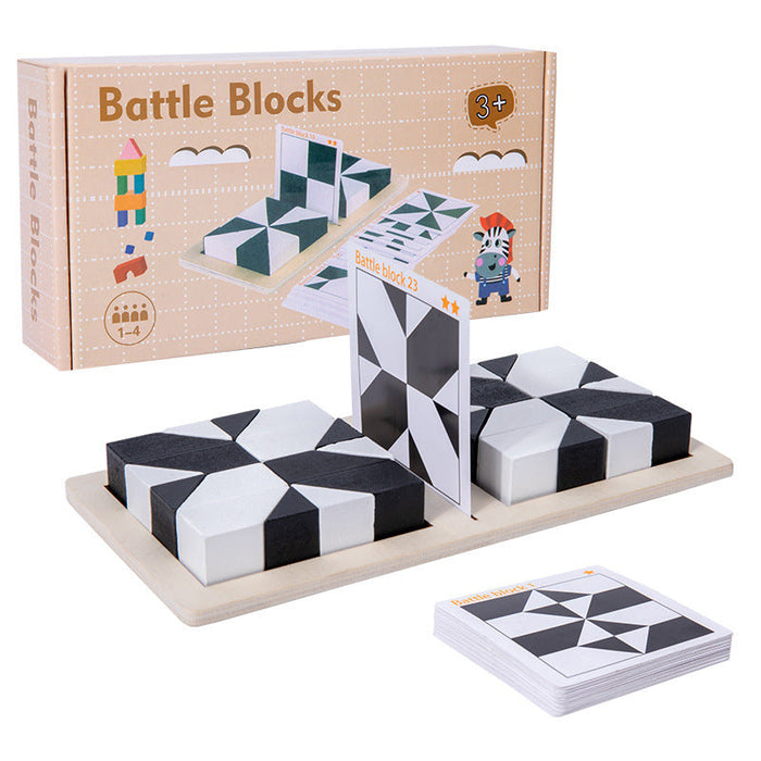 Kletshuts™ BlockPuzzle: Creatieve Interactieve Brein-Bouw Blokken Puzzel Speelgoed