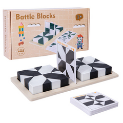 Kletshuts™ BlockPuzzle: Creatieve Interactieve Brein-Bouw Blokken Puzzel Speelgoed
