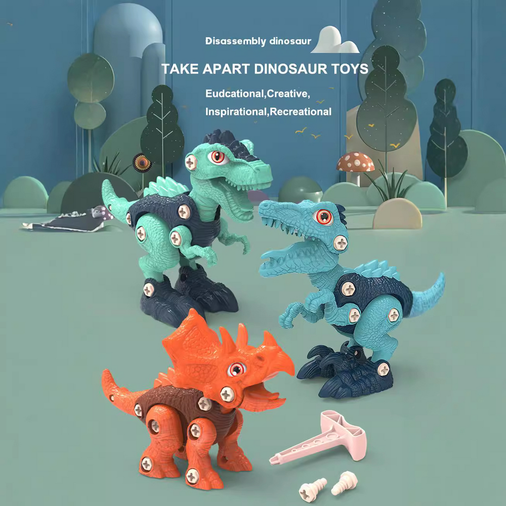 Kletshuts™ DinoBuilder: Bouwen En Spelen Educatief Dino Bouwer Bouw Set