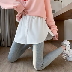 Icone™ WaistSkirt 1+1 GRATIS: Chique Blouse Verlengstuk Hoge Taille Rok Voor Dames
