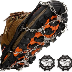 SnowChains – Antislip Aantrekbaar Schoen Sneeuw Voor Veilig Wandelen In De Winter