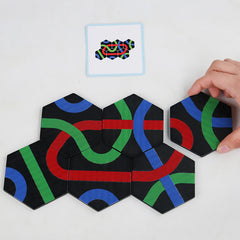 Kletshuts™ PathPuzzle: Educatieve Gezinsvriendelijke Path Puzzle