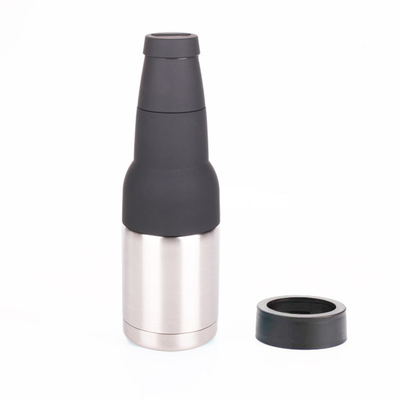 Globetrek° BottleCooler: 3-in-1 Bierkoeler en Opener voor Flessen en Blikken