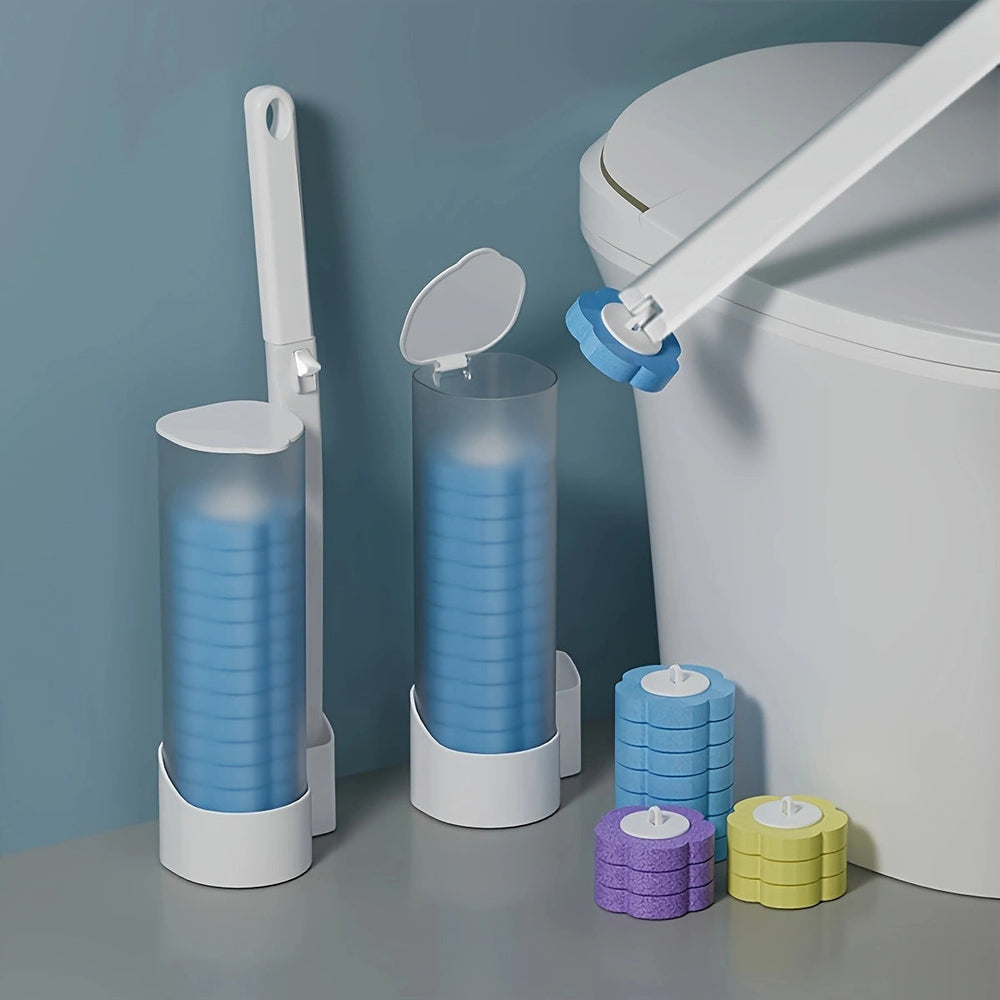 Cleaner Pro° ToiletCleaner: Wegwerp Toiletborstel Kop Reiniger Set