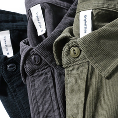 Icone™ CozyShirt: Middelgewicht Geborsteld Nut Zak Gezellig Shirt