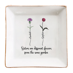 JewelryPlate 1+1 GRATIS: Elegante Keramische Statement Cadeau Sieraden Decoratieve Schotel