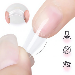 NailClear 1+1 GRATIS - 3 In 1 Transparante Professionele Nagelconstructie Gel