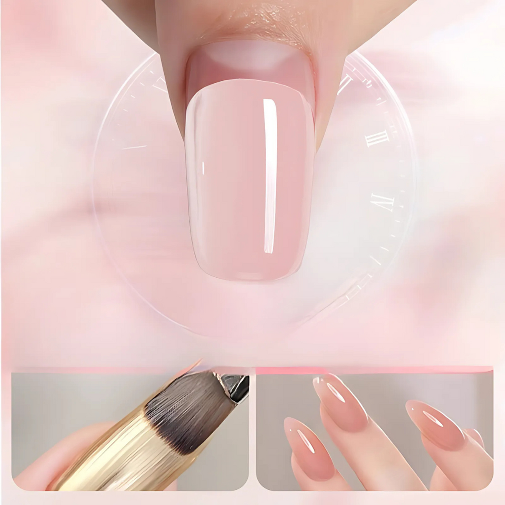 NailClear 1+1 GRATIS - 3 In 1 Transparante Professionele Nagelconstructie Gel