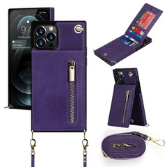 Icone™ PhoneWallet: Crossbody Telefoon Case Portemonnee En Kaarthouder