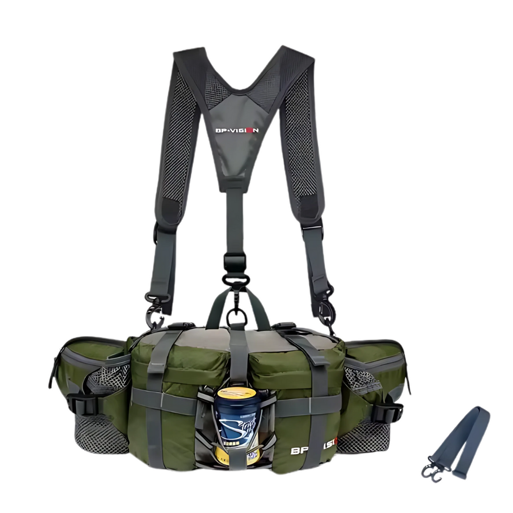 Icone™ AdventureBag: Multifunctionele Buiten Avontuur Uitrusting Tas