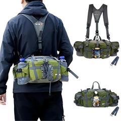 Icone™ AdventureBag: Multifunctionele Buiten Avontuur Uitrusting Tas