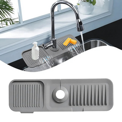 Globetrek° SplashGuard: Keuken Spoelbak Silicone Water Schild