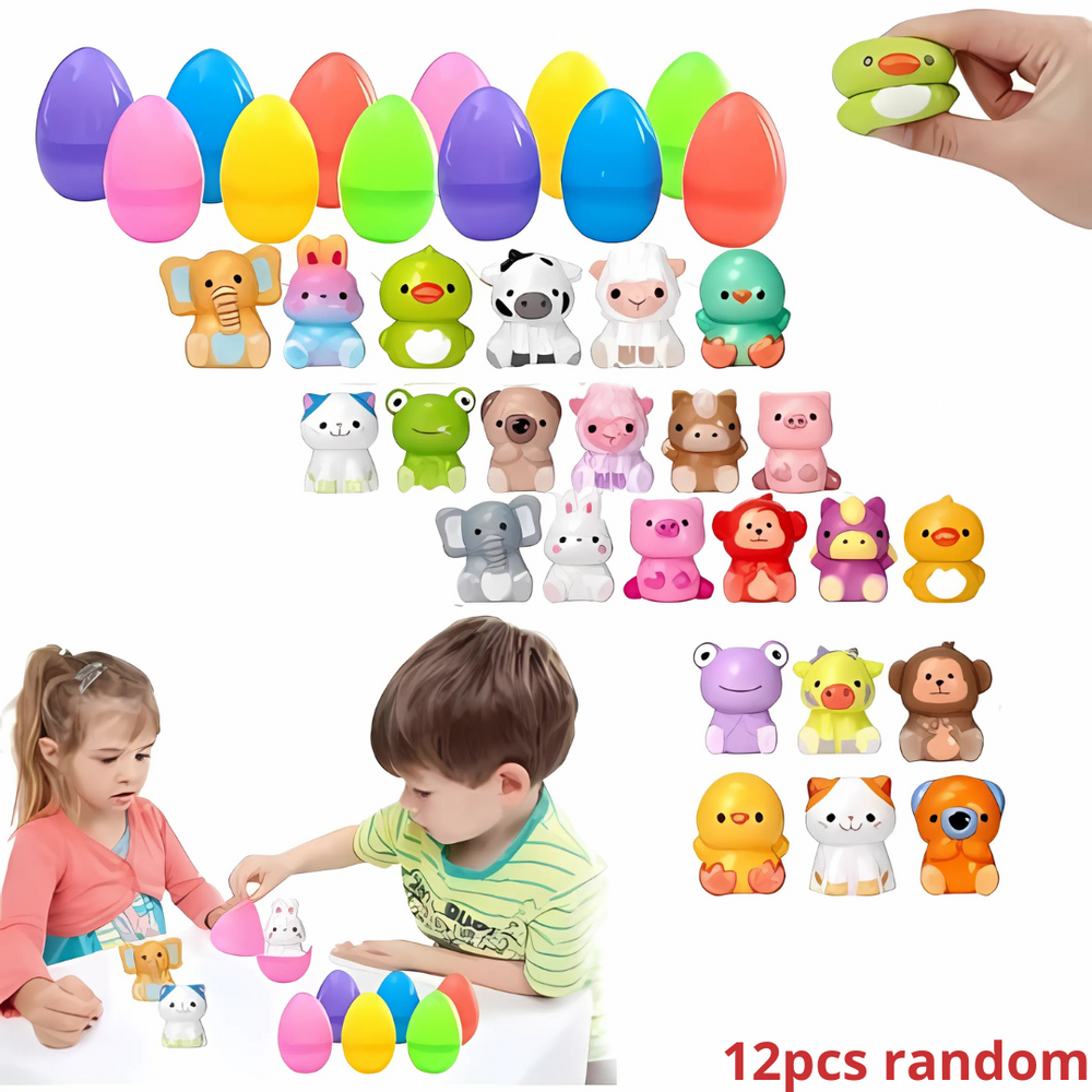 Kletshuts™ EggsSuprise: Paasverrassingseieren Met Knijpspeelgoed