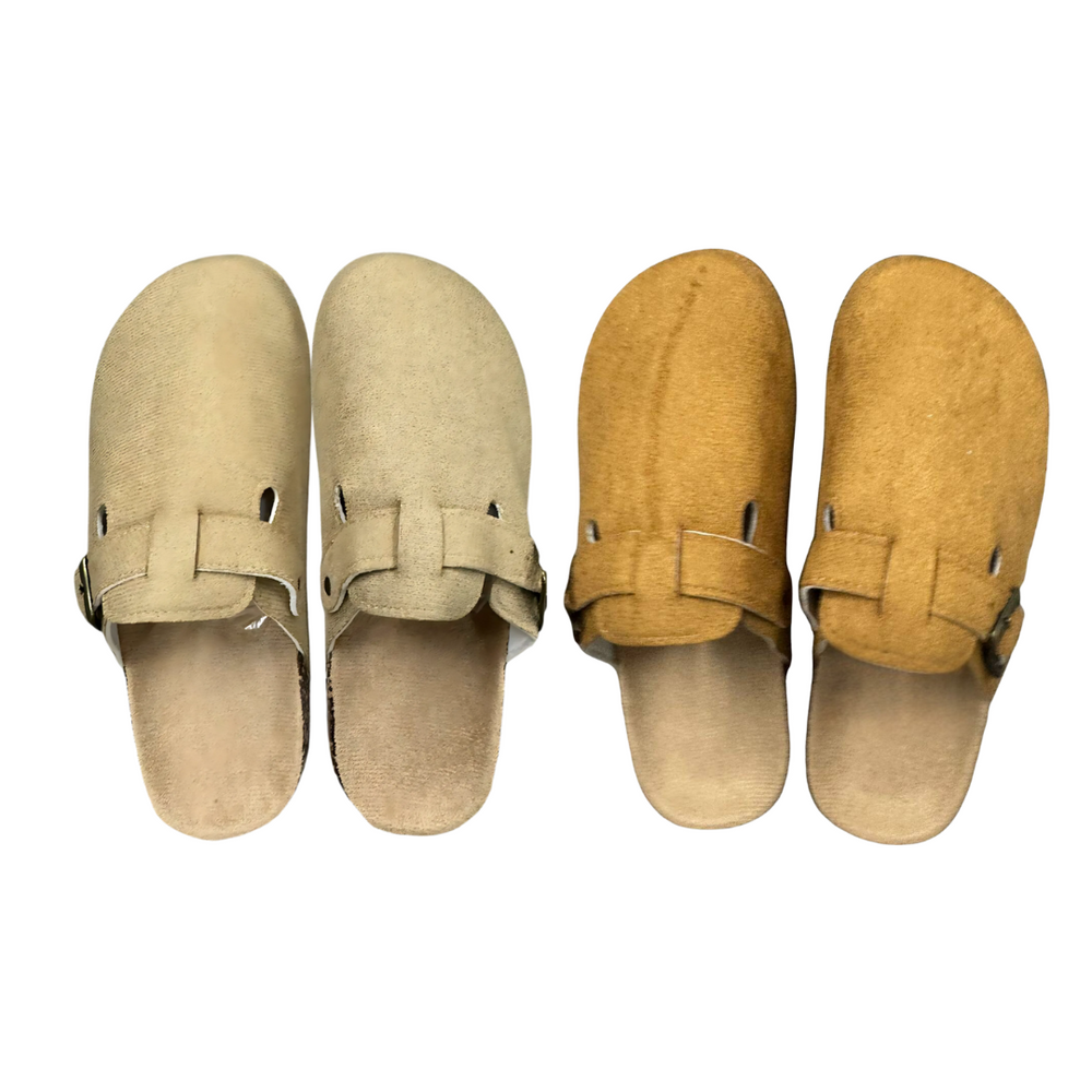 Happy™ ClassySandals: Comfortabele Klassieke Stijl Gesloten Teen Platte Sandalen