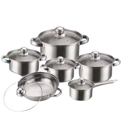 Globetrek° CookingSet: 12-Delige Roestvrijstalen Kookgerei Set