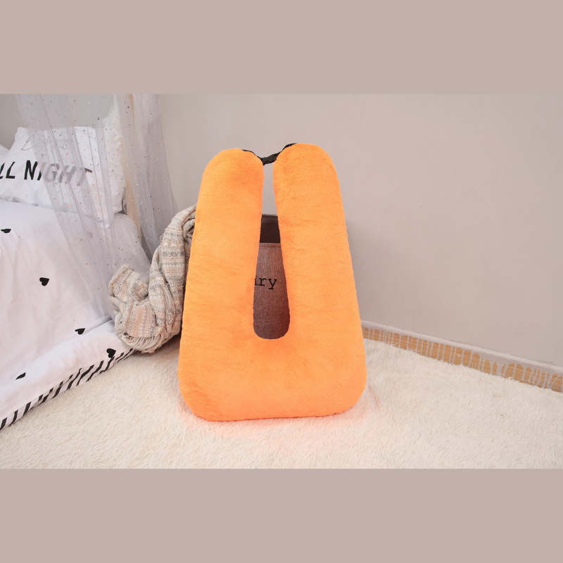 TravelPillow - Pluche U-Vormige Comfortabele Reis Neksteun Kussen