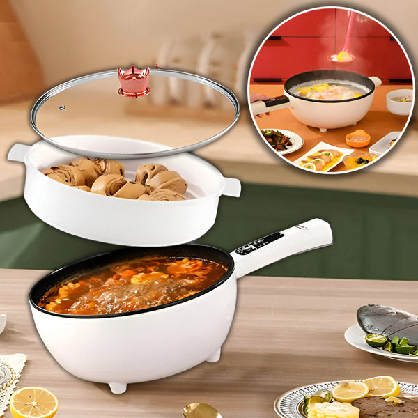 Globetrek° CookPot: Multi Doel Frituren Pan En Diep Braadpan Koken Pot