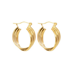 Jewelance™ LuxeHoops 1+1 GRATIS: Luxe Minimalistische Elegante Mode Hoepel Oorbellen