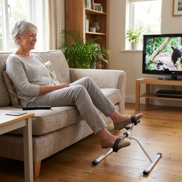 ExerciseBike: Lichtgewicht Ruimtebesparende Draagbare Fitness Fiets
