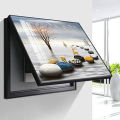PanelFrame - Decoratief Elektrisch Paneel Afdekframe Muur Kunst
