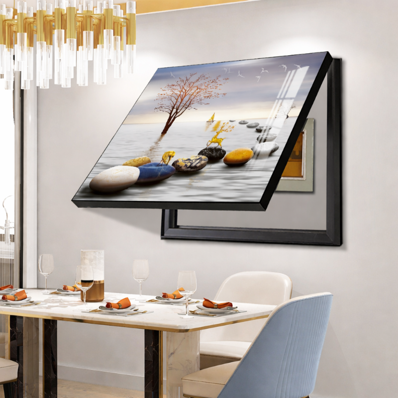 PanelFrame - Decoratief Elektrisch Paneel Afdekframe Muur Kunst