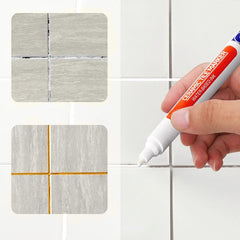 TileMarker 1+1 GRATIS - Anti-Schimmel Keramische Tegelvoeg Marker Met Voegen Haakmes