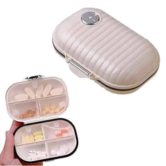 PillBox 1+1 GRATIS: Veilige Draagbare En Handige Pillenorganizer Opslagdoos