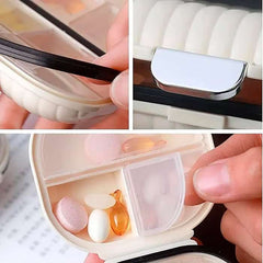 PillBox 1+1 GRATIS: Veilige Draagbare En Handige Pillenorganizer Opslagdoos